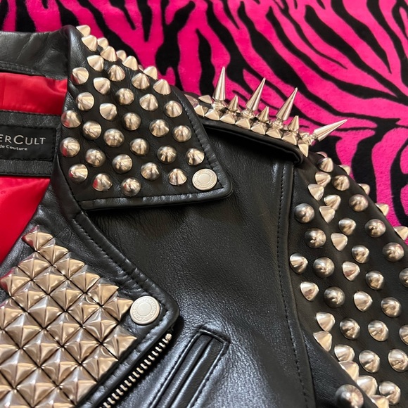 Spiked leather jacket from stud and spike lab UNISEX - Picture 3 of 9